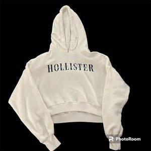 Hollister cropped hoodie